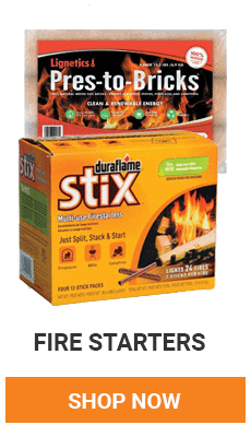 It's getting cold outside. We have everything you need to get your fireplace going.