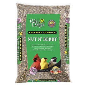 Wild Delight 366200 Bird Food, Nut N Berry, 20 lb Bag
