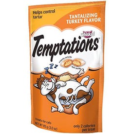 Temptations 798467 Cat Treat, Tantalizing Turkey Flavor, 3 oz