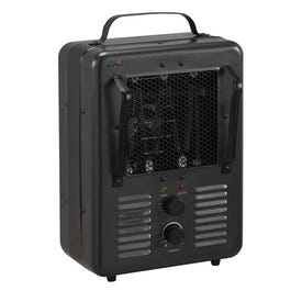 Comfort Zone CZ798BK Milkhouse Utility Heater, 12.5 A, 120 V, 1300, 1500 W, 5120 Btu/hr Heating, 2-Heating Stage