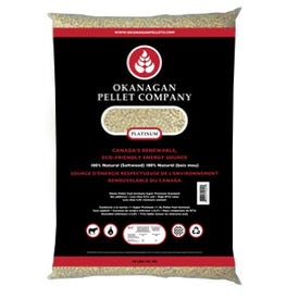 Okanagan Softwood Wood Pellets, 40 Lbs Bag