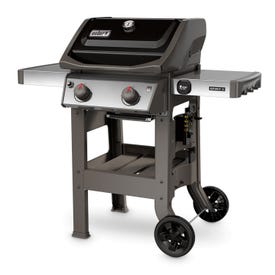 Weber Spirit II E-210 44010001 Gas Grill, 26,500 Btu/hr BTU, Liquid Propane, 2 -Burner, Smoker Included: No, Black