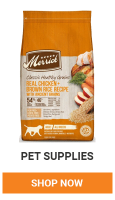 We have all your pet needs. With many name brand pet foods. Shop Now.