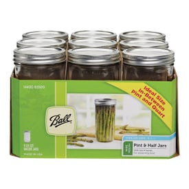 Ball 65500 Canning Jar, 24 oz Capacity