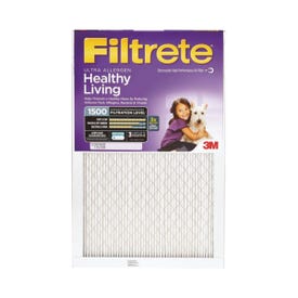 Filtrete 2001DC-6 Electrostatic Air Filter, 25 in L, 16 in W, 11 MERV, Fiber Filter Media