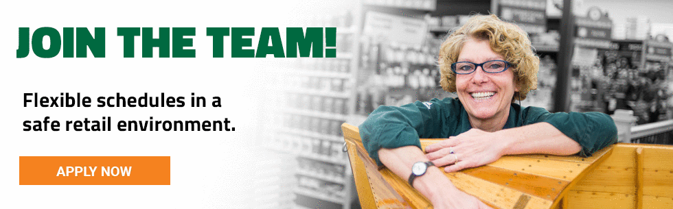 We are hiring. Join the team. Positions available at all locations.