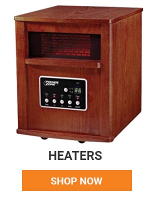 It's starting to get cold. We have a wide variety of heaters to keep you warm this winter. Shop Now.