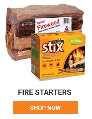 With the cooler weather let's get things heated up. We have all your fire starting needs. Shop Now.