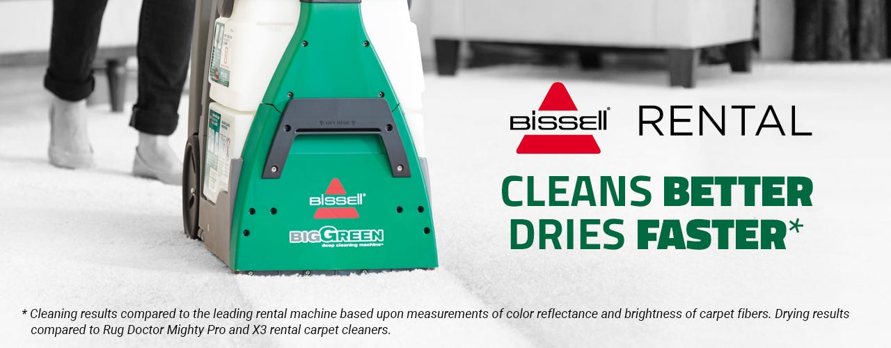 Bissell Carpet Cleaner available at all our location