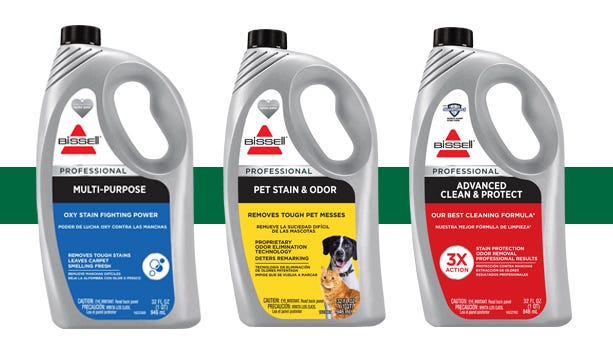 We have a variety of cleaners to choose from.